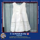 Robe fillette en dentelle