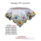 Surnappe brodée
