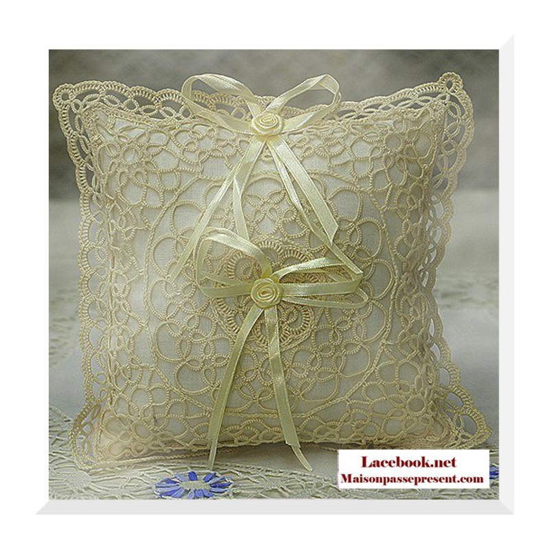 Coussinet alliances mariage