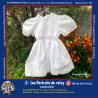 Robe fillette en dentelle